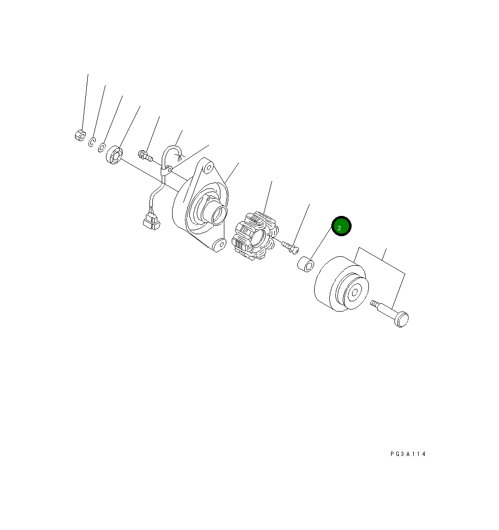 Втулка 451-559 Komatsu