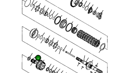 Роликовый подшипник 610 772 C91 Komatsu