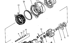Шариковый подшипник KD1-0456-62027 Komatsu