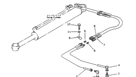Шланг 20T-62-66570 Komatsu