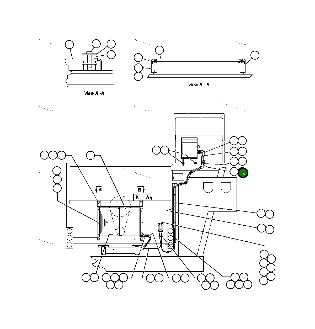 Контргайка тонкая PB9353 Komatsu
