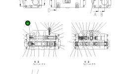 Клапан 581-40-54370 Komatsu