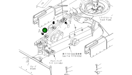Шланг 1350MM,BLUE 22N-910-1491 Komatsu