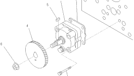 Прокладка KT1A021-3515-0 Komatsu