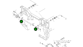 Шариковый подшипник 06000-06001 Komatsu