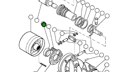 Шарик (3) VE9555 Komatsu