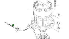 Шланг PF1/4-1250L 2184-1046D107 Komatsu