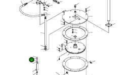 Гайка BF 5 417 Komatsu