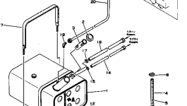 Труба TECUP05340 Komatsu