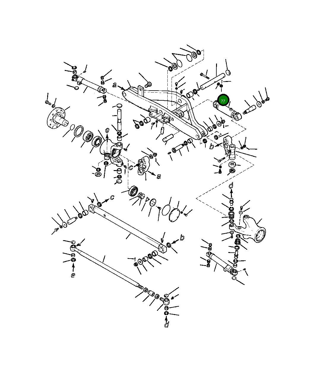 Гайка 30 929 R1 Komatsu