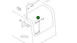 Штанга 273-06-67120 Komatsu