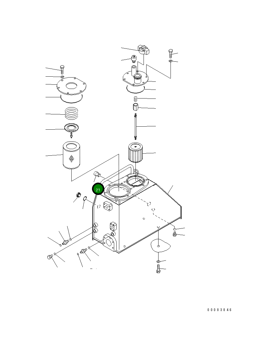 Клапан 198-60-19820 Komatsu
