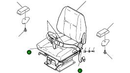 Страховочный ремень 425-57-A1130 Komatsu