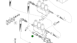 Шланг в сборе DN 25x1200 518 672 98 Komatsu