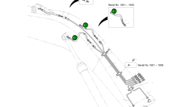 Шланг PF1/4-850L 2184-1060D192 Komatsu