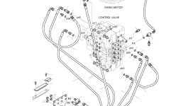 Шланг PF1/4-620L DS2063054 Komatsu