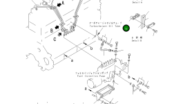 Хомут 6151-73-5540 Komatsu