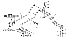 Трубка 20B-62-21420 Komatsu