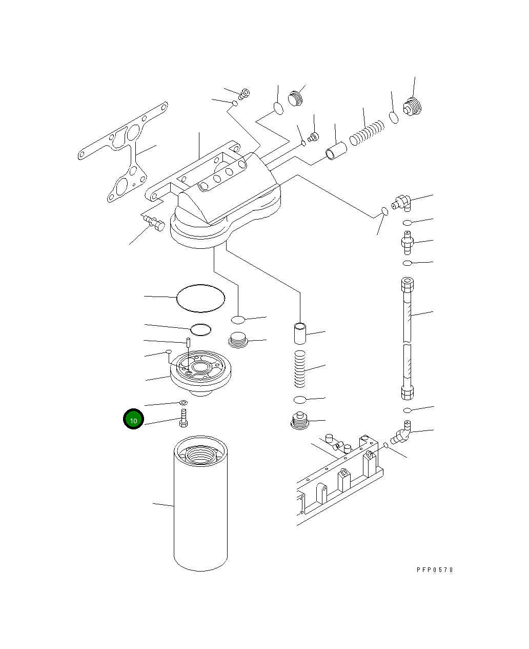 Шайба CU3042328 Komatsu