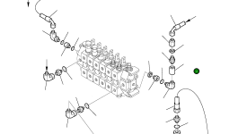 Втулка 500020032 Komatsu