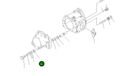 Сиденье 708-1L-24120 Komatsu