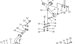 Сиденье 07283-53444 Komatsu