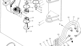 Трубка BWJ-94-11460 Komatsu