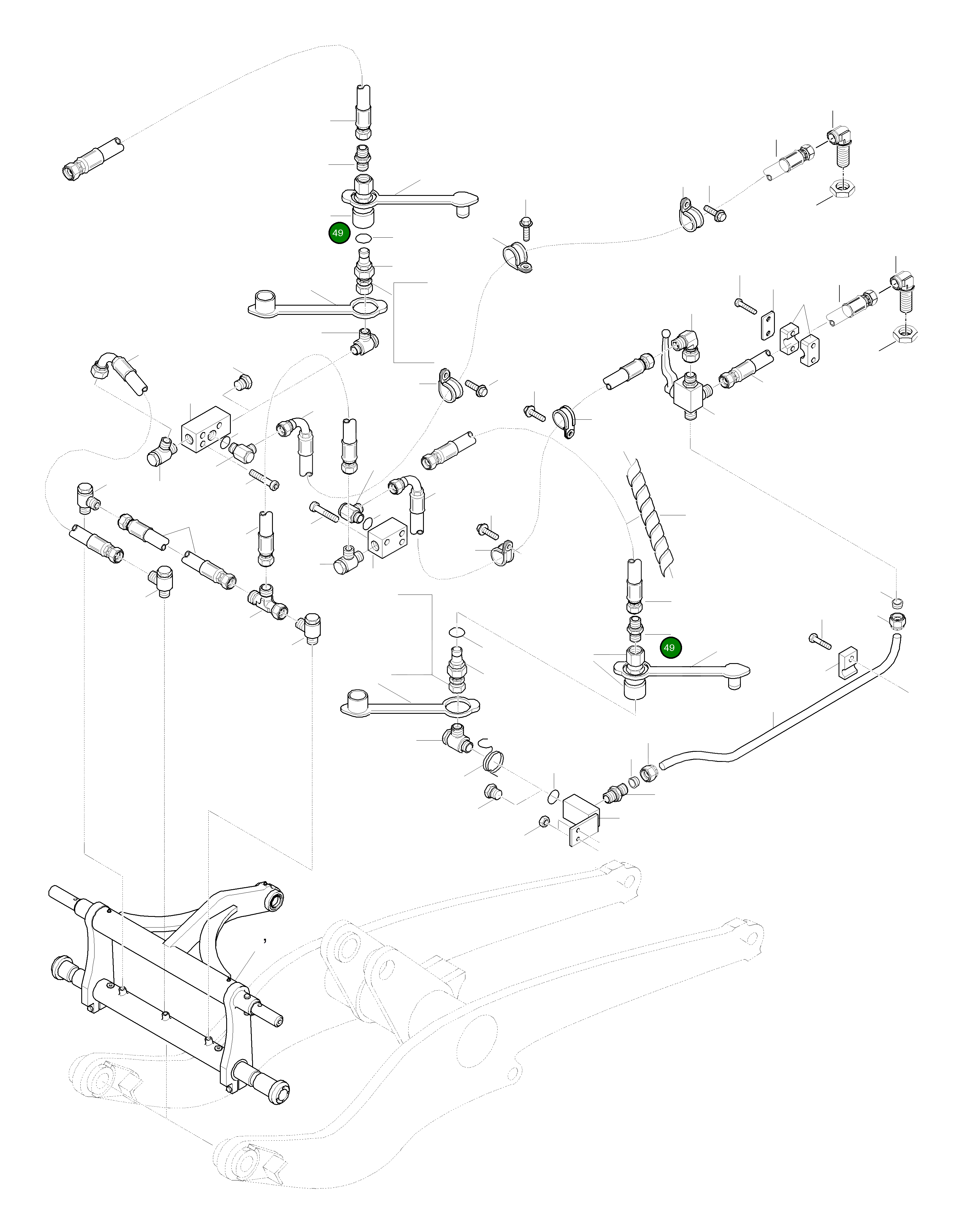 Шпилька 42Y-00-H0810 Komatsu