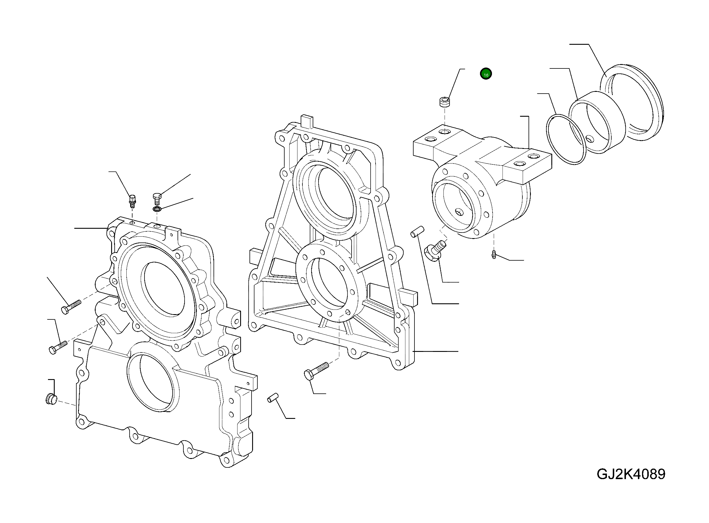 Втулка 42T-23-H0P22 Komatsu