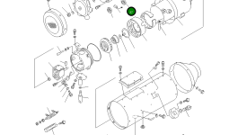 Подшипник электродвигателя MK024013 Komatsu