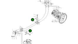 Хомут 22U-62-26150 Komatsu