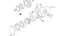 Проставка подшипника 137532 Komatsu
