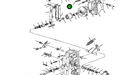 Гайка YMX15401-11100 Komatsu