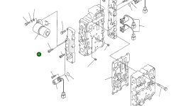 Фильтр в сборе, пилотный 419-15-16660 Komatsu