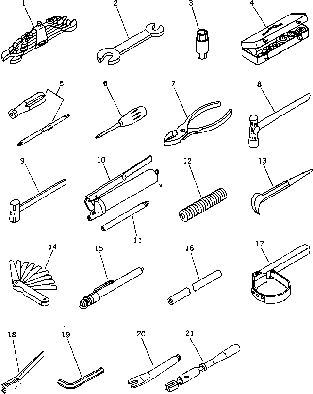 Съёмник резца 262-818-1120 Komatsu