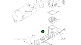 Шпилька 01144-31075 Komatsu