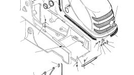 Защита аккумулятора 312605740 Komatsu