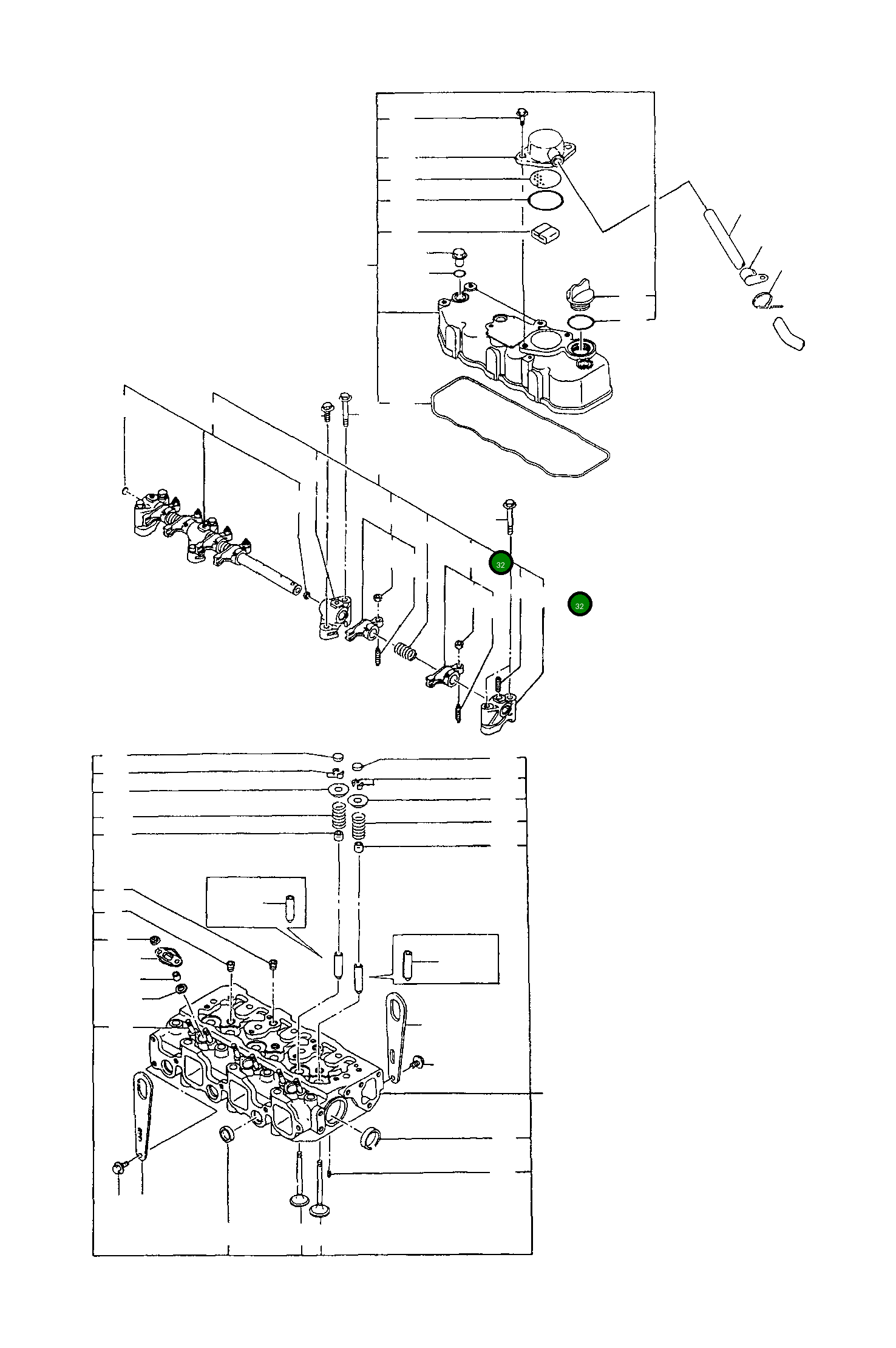 Гайка YMR000173 Komatsu