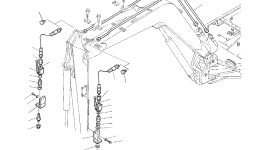 Опора 3F0586600 Komatsu