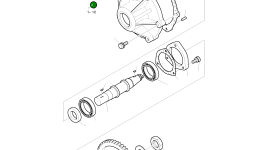 Корпус подшипника в сборе 65.11301-7010D Komatsu
