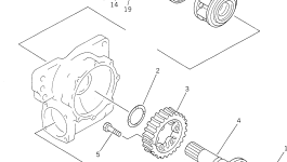 Шестерня \4\234-71-13223 Komatsu