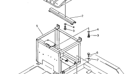 Кронштейн 20L-57-11111 Komatsu