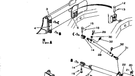 Концевой резец, правый 124-70-21340 Komatsu