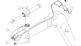Шланг в сборе 21Y-62-24170 Komatsu