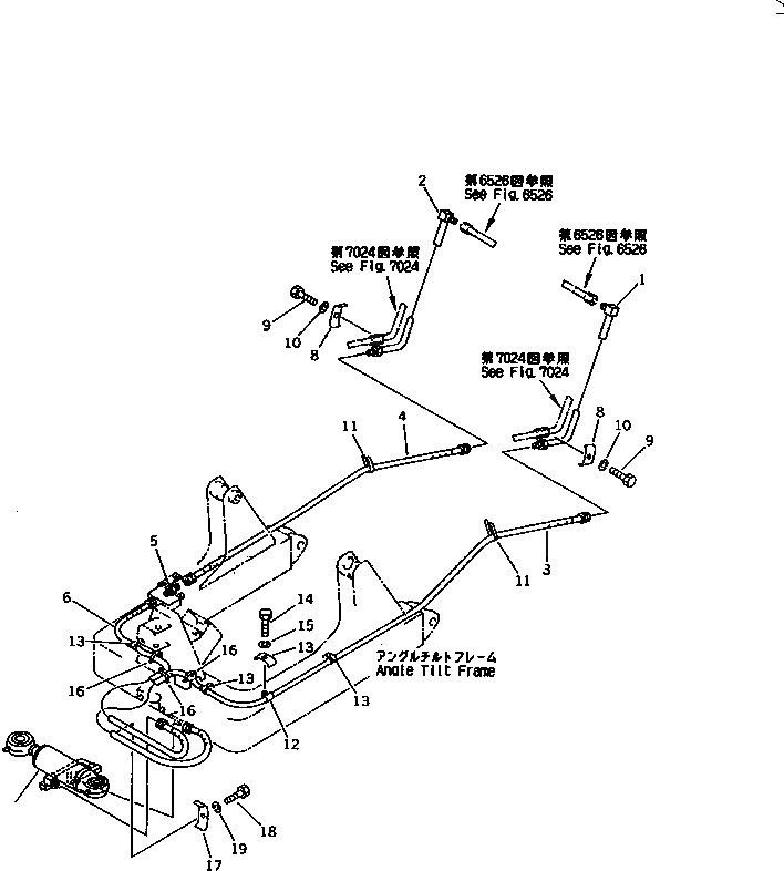 Шланг 07113-00217 Komatsu