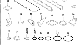 Комплект YM729407-92850 Komatsu