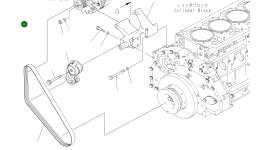 Ремень 1400 мм 6252-81-6370 Komatsu