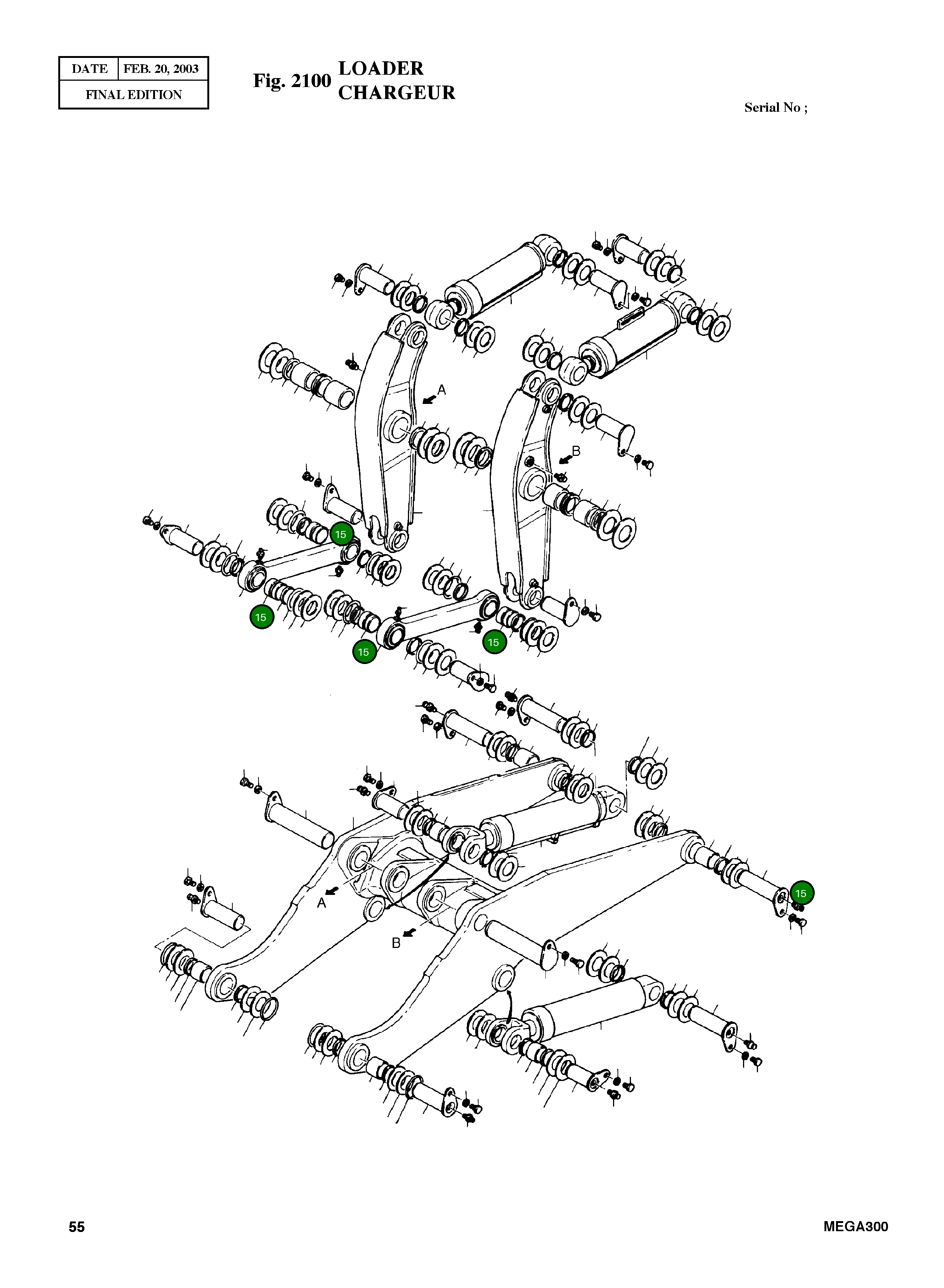 Втулка 4110-4028A Komatsu