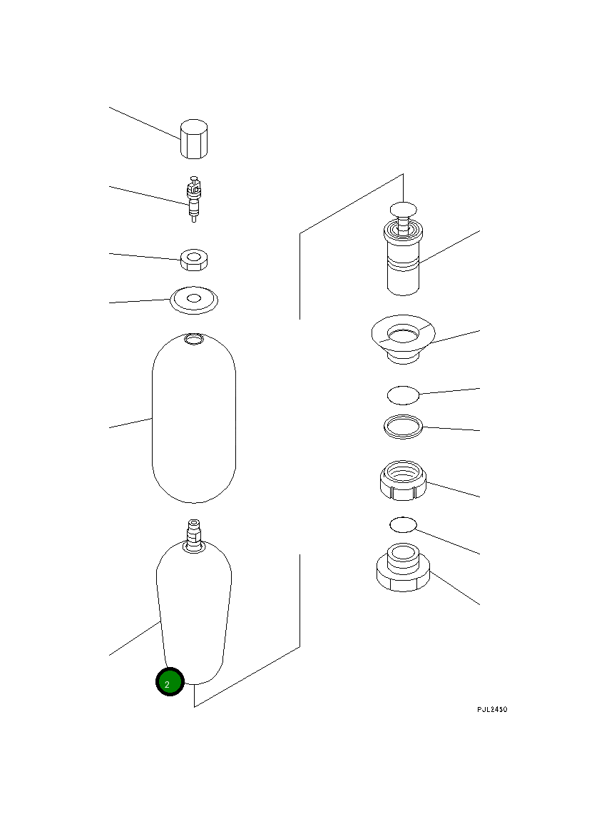 Штуцер прокачки NFEB3026 A1 Komatsu