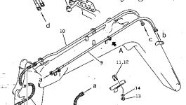 Хомут 20T-973-3480 Komatsu